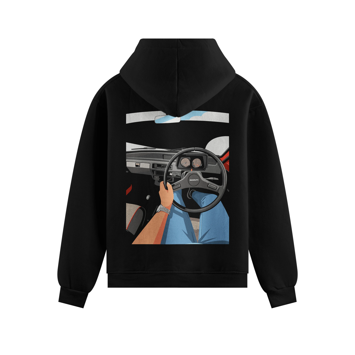 PRDGY Purani Yaad Oversized Hoodie