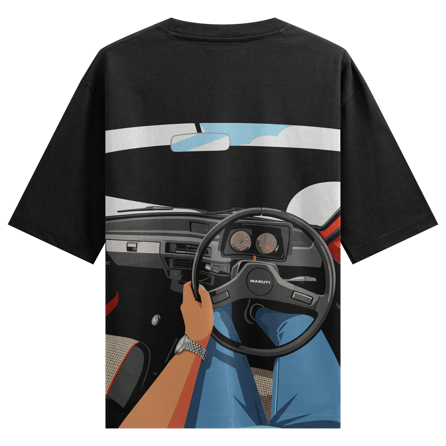 PRDGY Purani Yaad Oversized T-Shirt