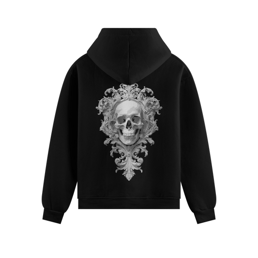PRDGY Baroque Skull Oversized Hoodie