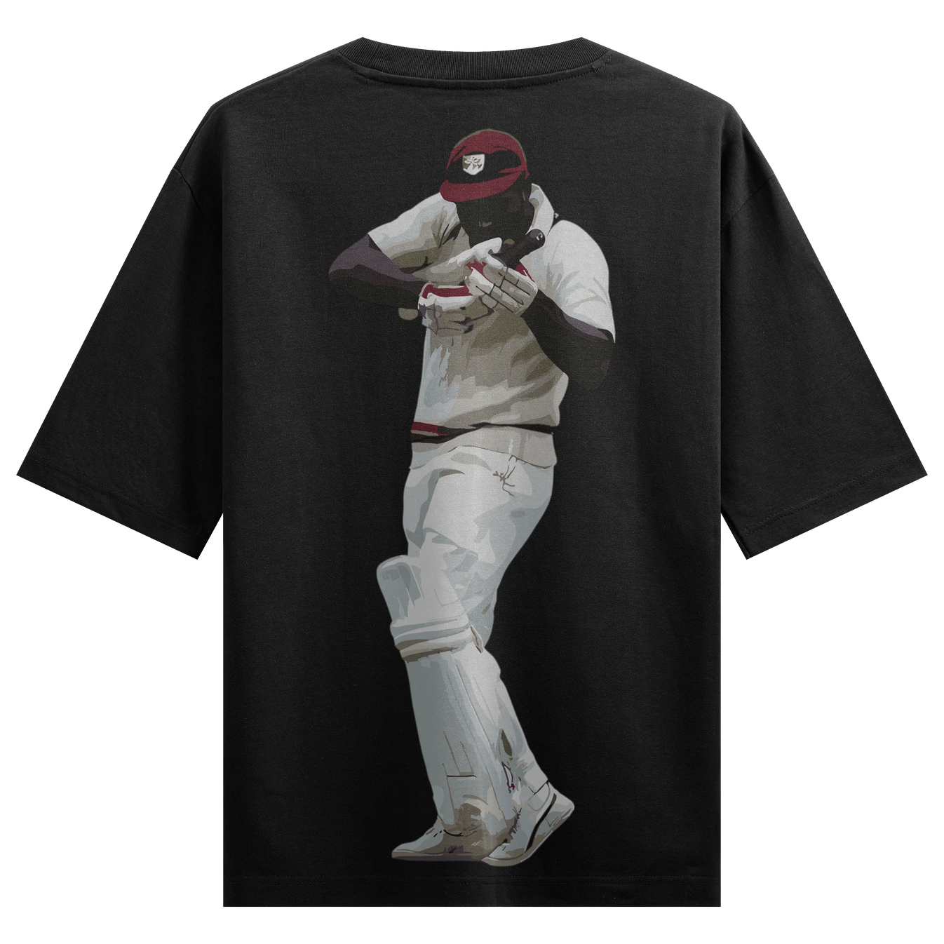 Cricket artwork on PRDGY oversized t-shirt