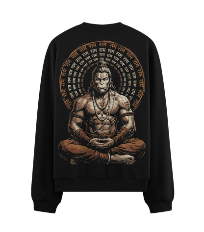 Hanuman artwork on PRDGY sweatshirt