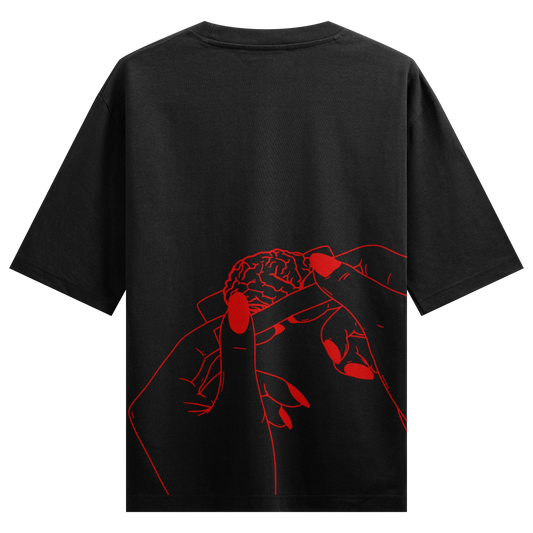 PRDGY Brain Roll Oversized T-Shirt