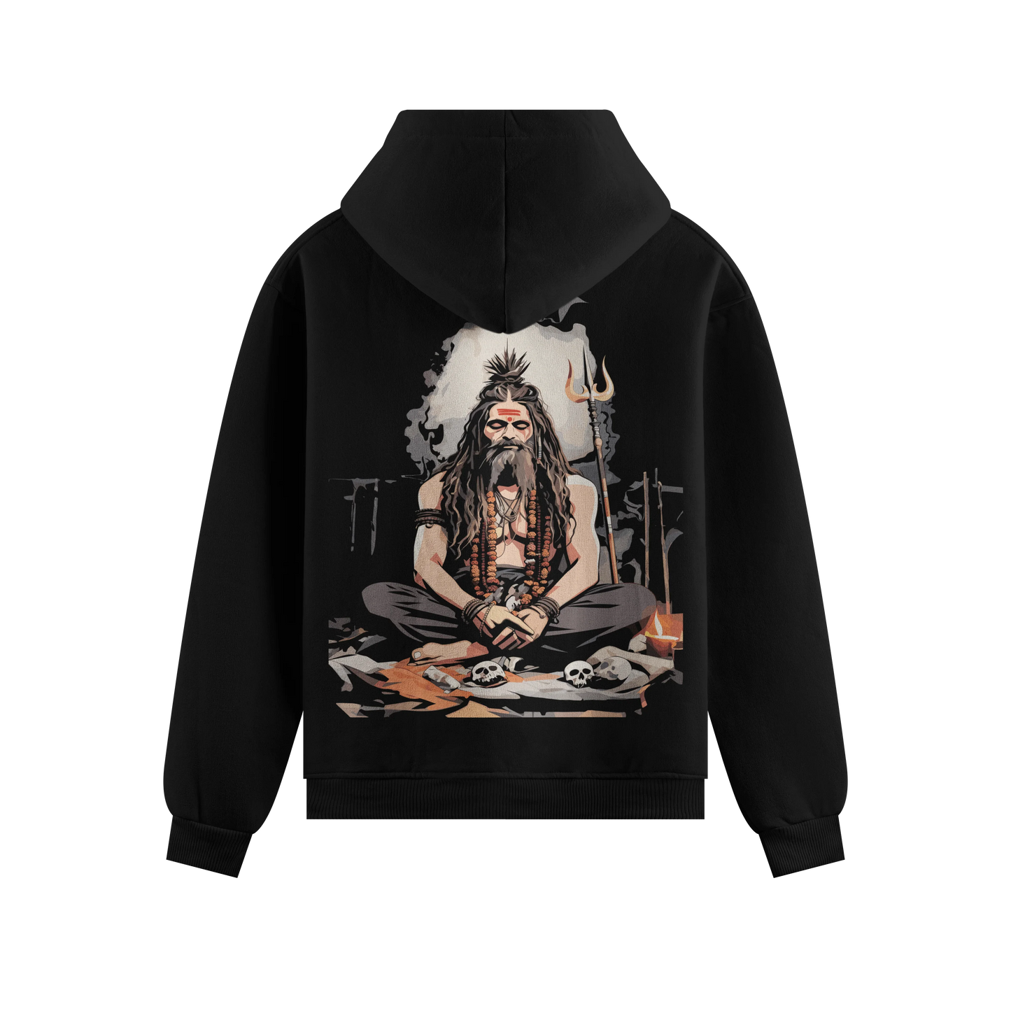 PRDGY  Bundailkhandi Baba Oversized Hoodie