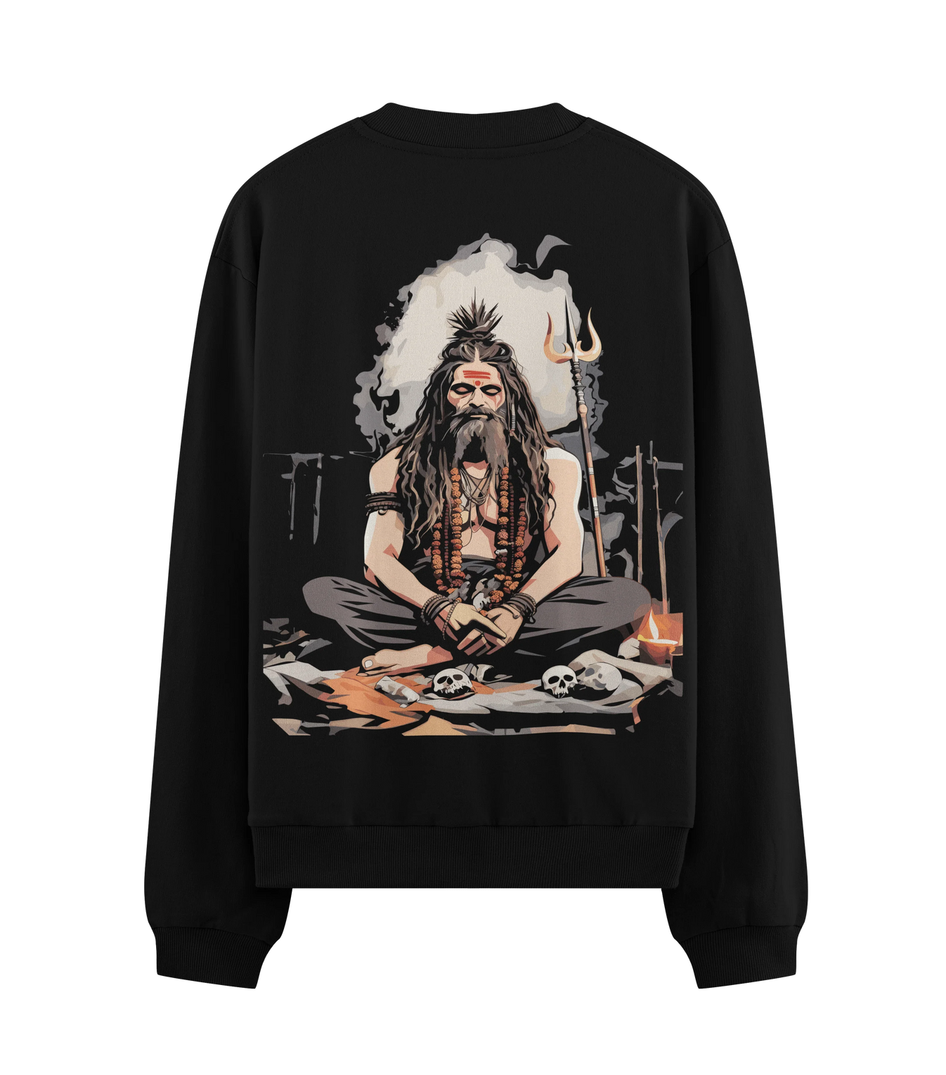 Shiva artwork on PRDGY sweatshirt