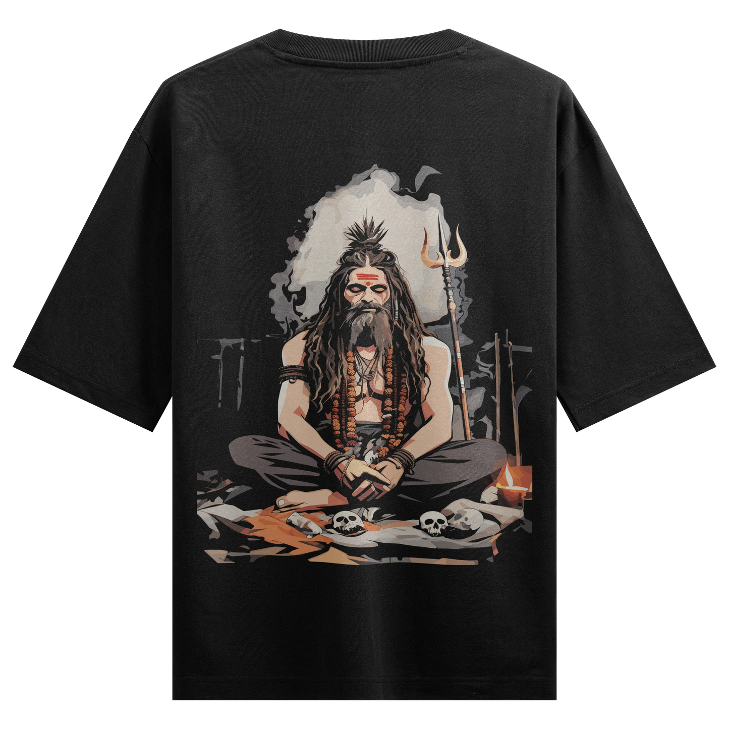 PRDGY Bundailkhandi Baba Oversized T-Shirt