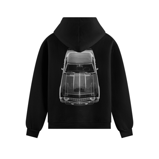 PRDGY Camaro Blueprint Oversized Hoodie