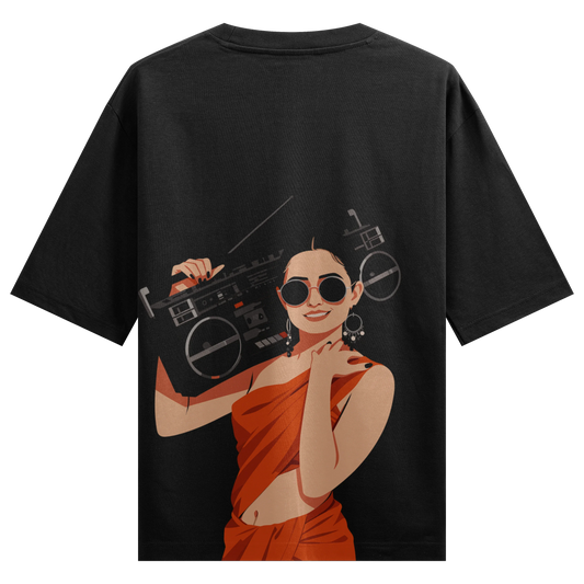 PRDGY Cassette Rani Oversized T-Shirt