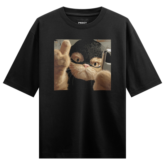 PRDGY Cat Heist Oversized T-shirt