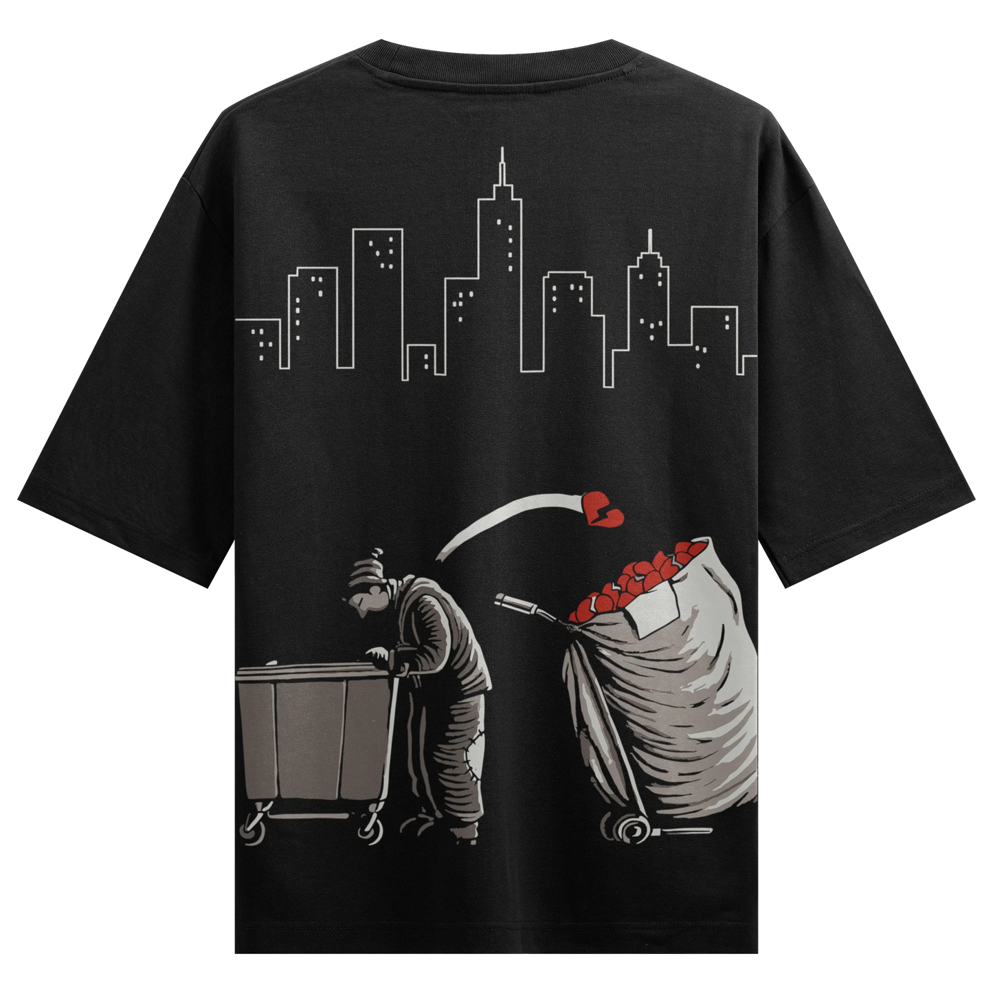 PRDGY Cheap Dopamine Oversized T-Shirt