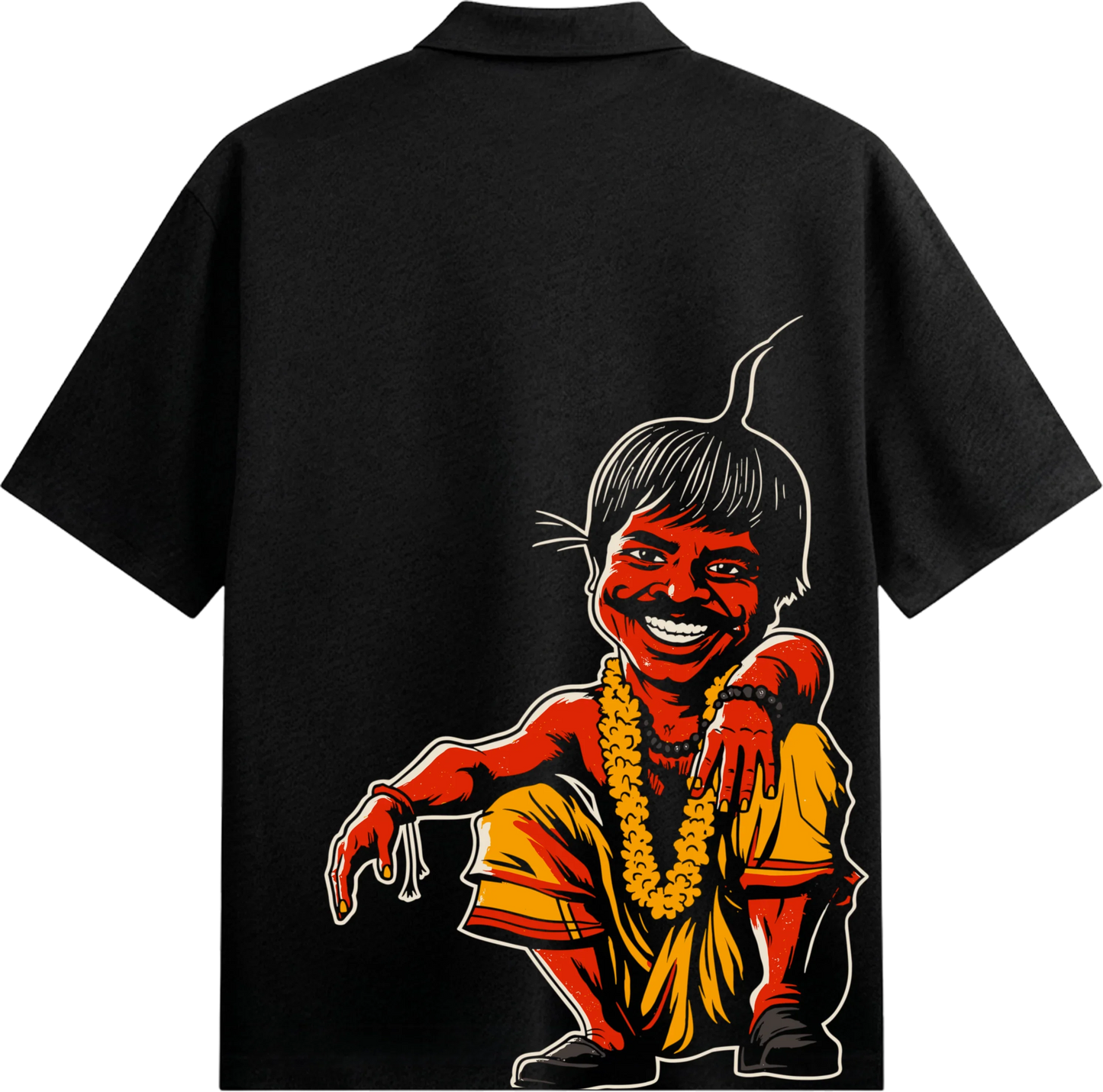PRDGY Chotay Pandit Oversized Half-Shirt