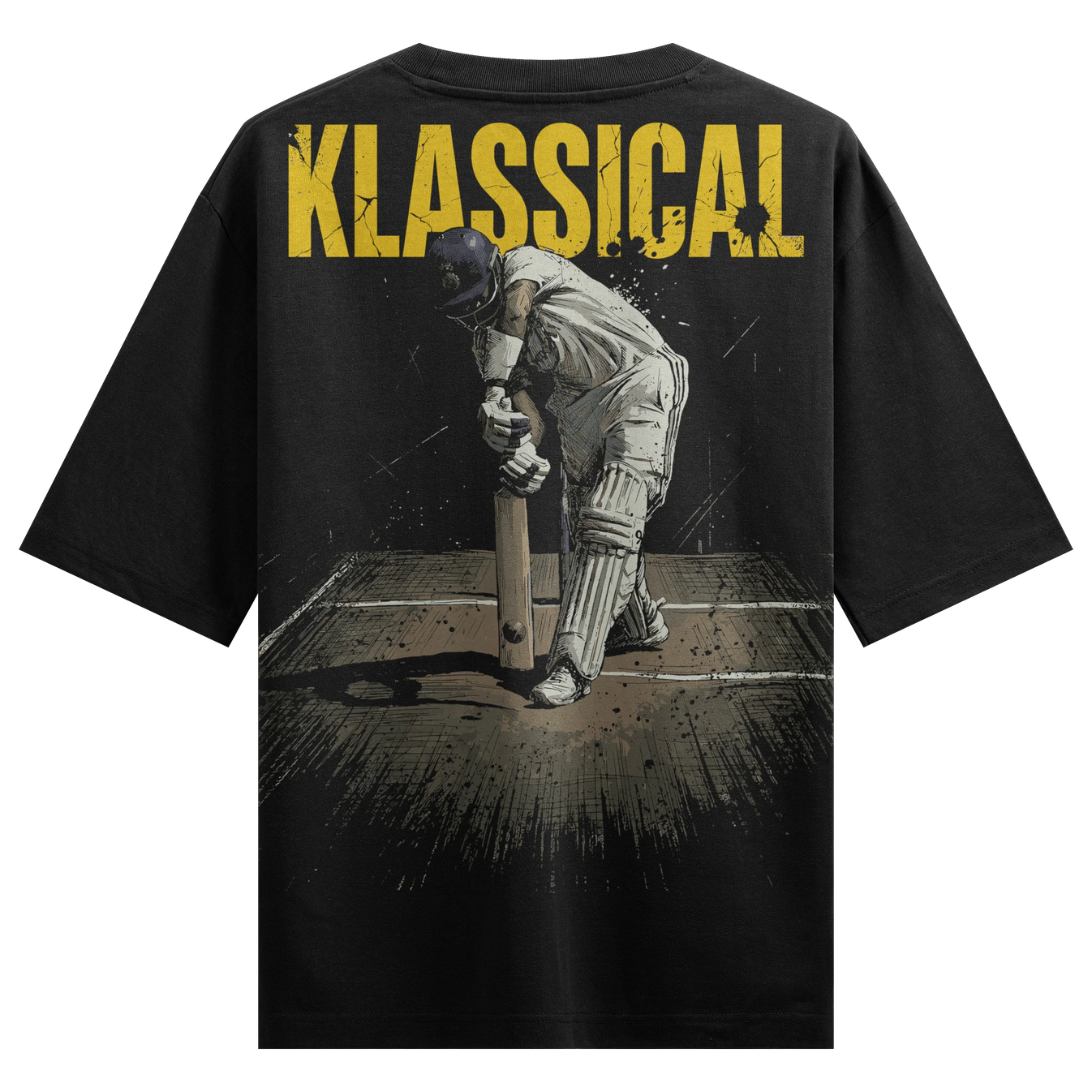 Cricket artwork on PRDGY oversized t-shirt