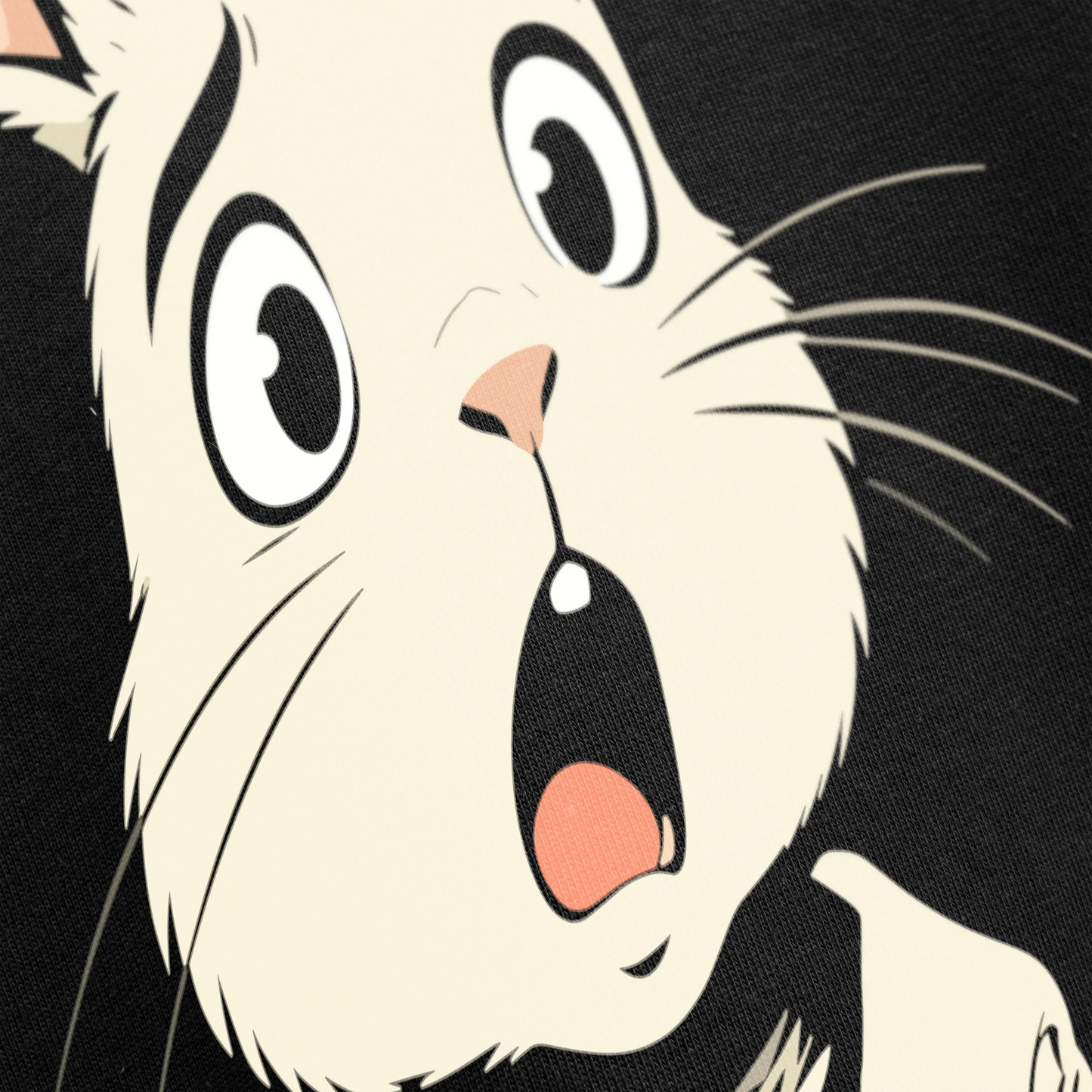 PRDGY Confused Rabbit Oversized T-Shirt