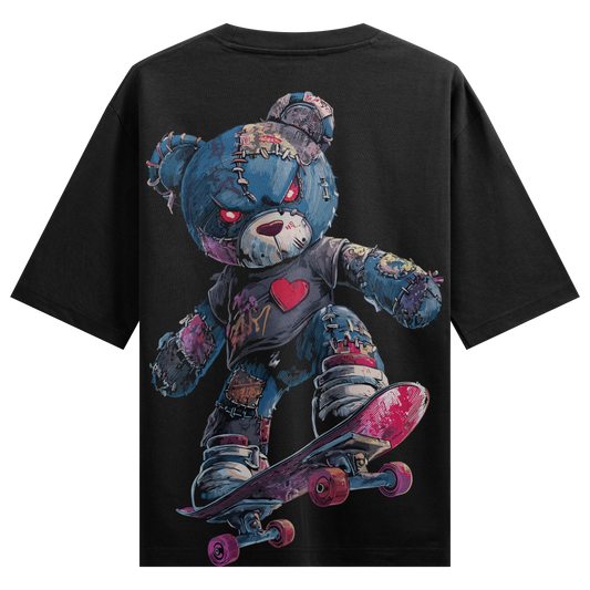 PRDGY Cursed Plush Oversized T-Shirt