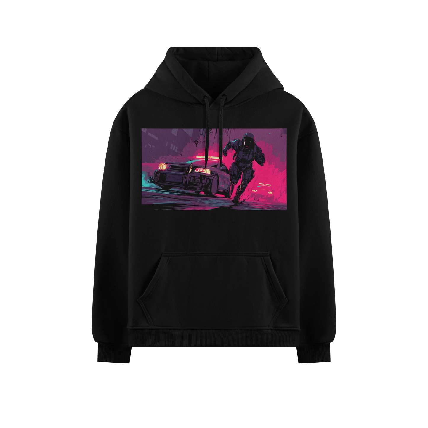 PRDGY Cyber Pursuit Oversized Hoodie