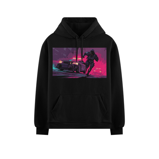 PRDGY Cyber Pursuit Oversized Hoodie