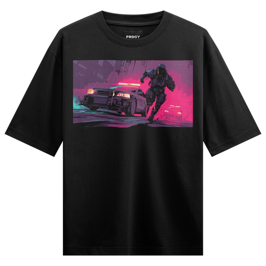 PRDGY Cyber Pursuit Oversized T-Shirt