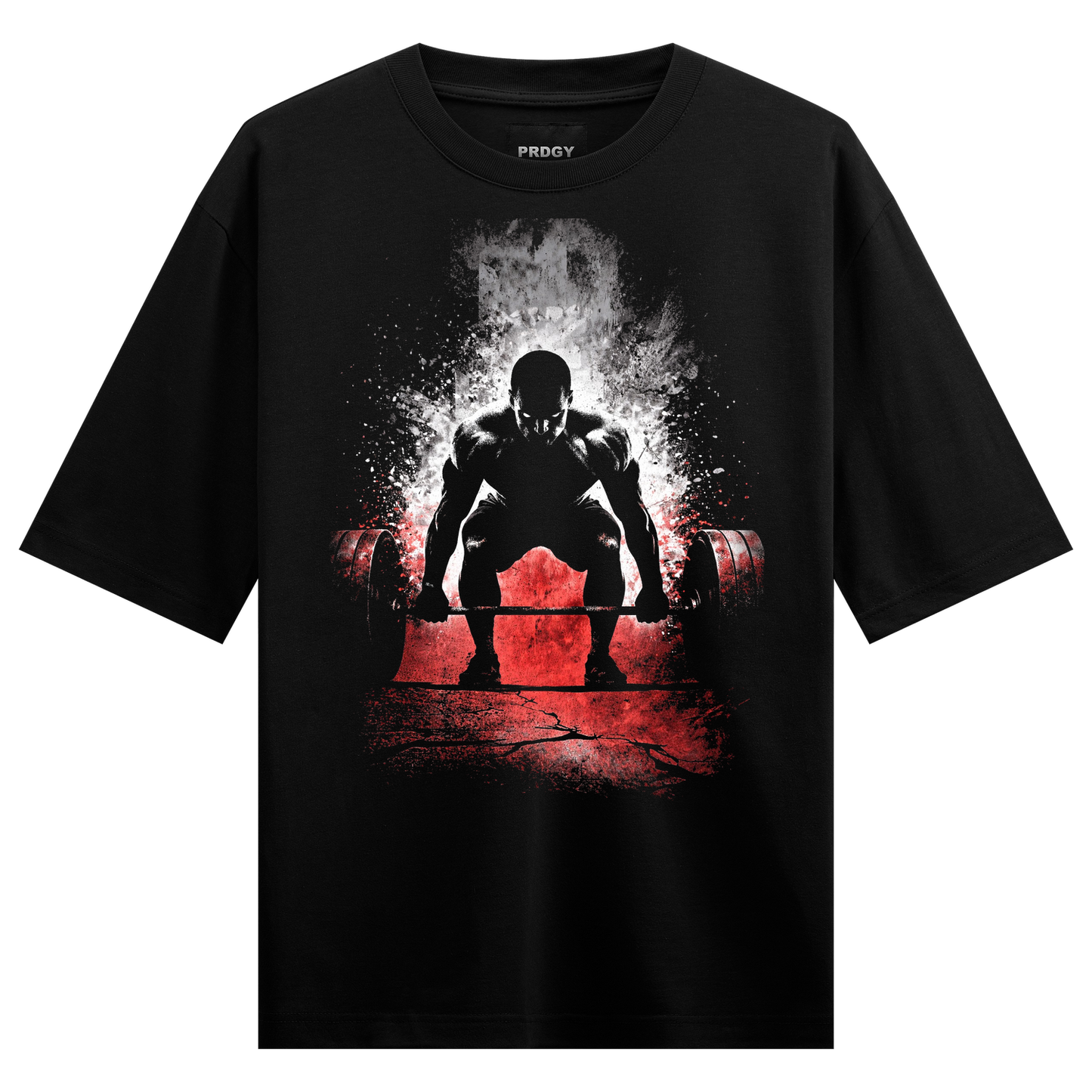 PRDGY Deadlift Power Oversized T-shirt