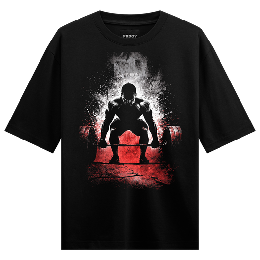 PRDGY Deadlift Power Oversized T-shirt