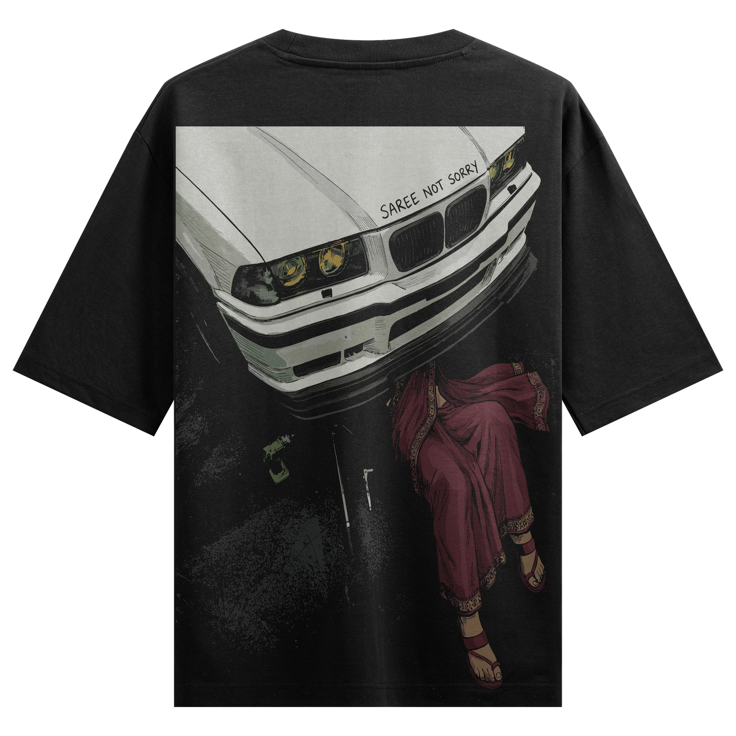 PRDGY Desi Damage Oversized T-Shirt