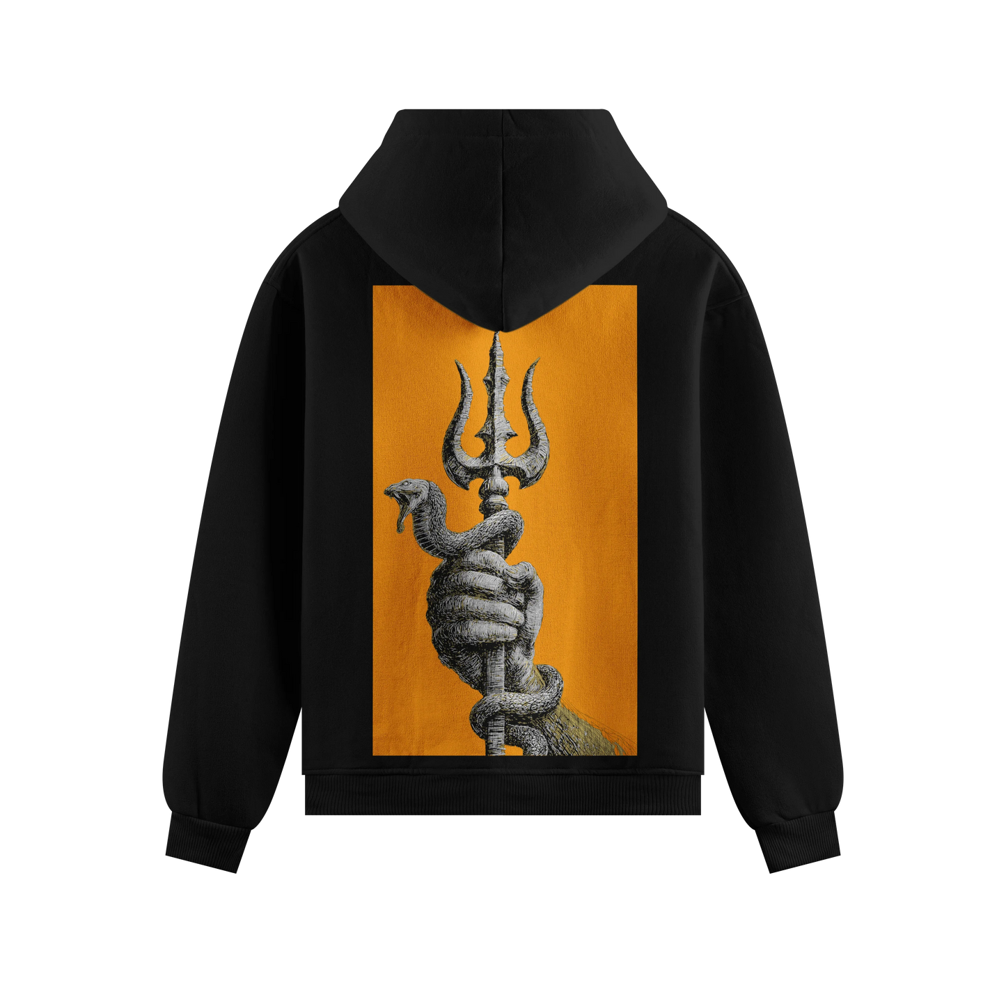 PRDGY Divine Trishul Oversized Hoodie