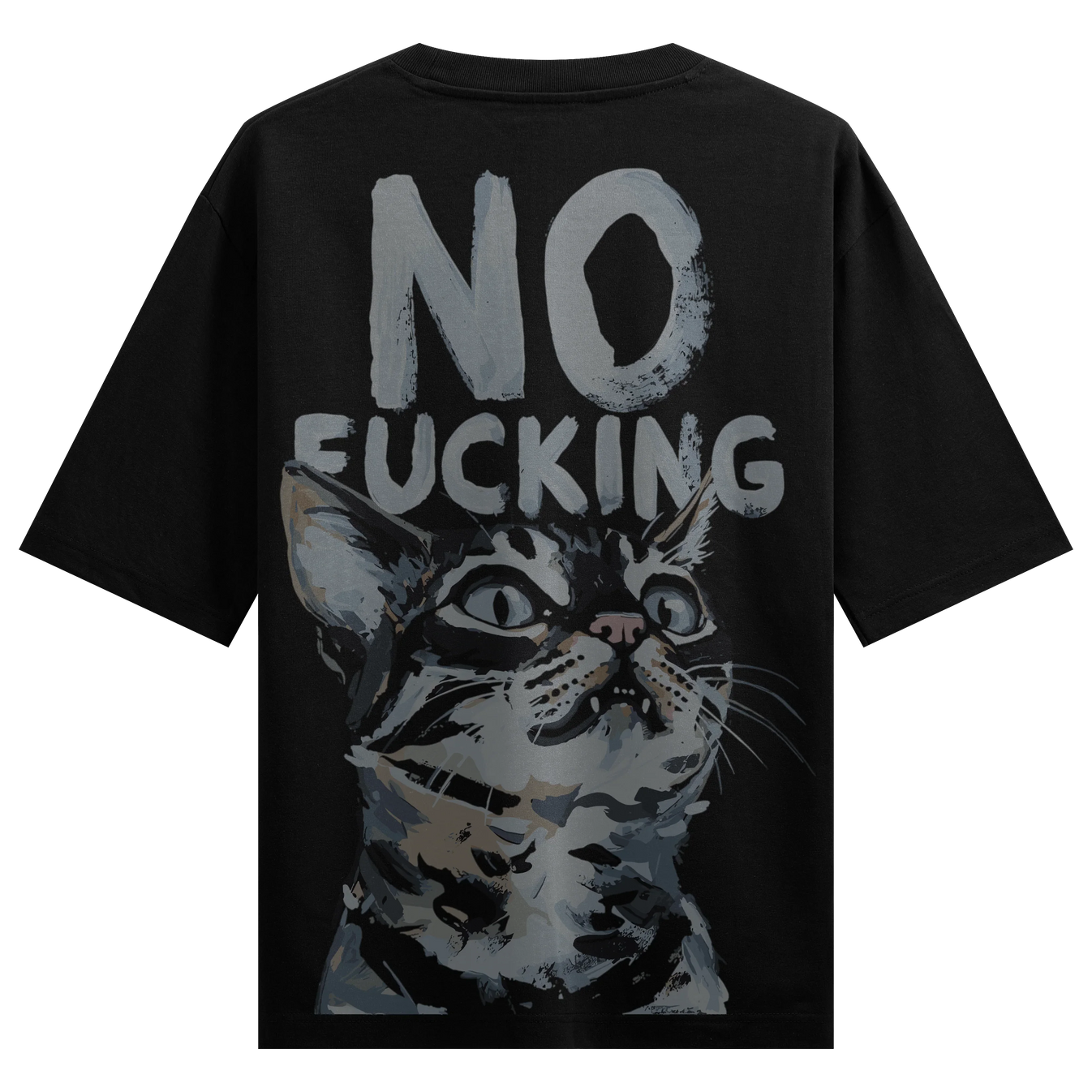 NO FUCKING artwork on PRDGY oversized t-shirt