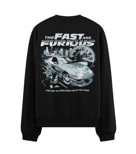 PRDGY Drift King Oversized Sweatshirt