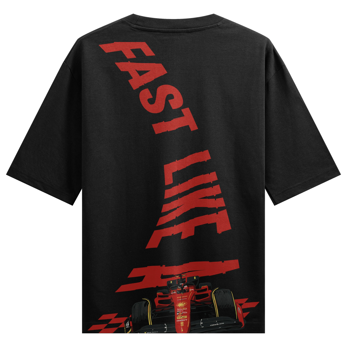PRDGY Fast Like A Curse Oversized T-Shirt