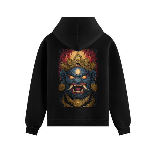 PRDGY Fiery Gaze Oversized Hoodie