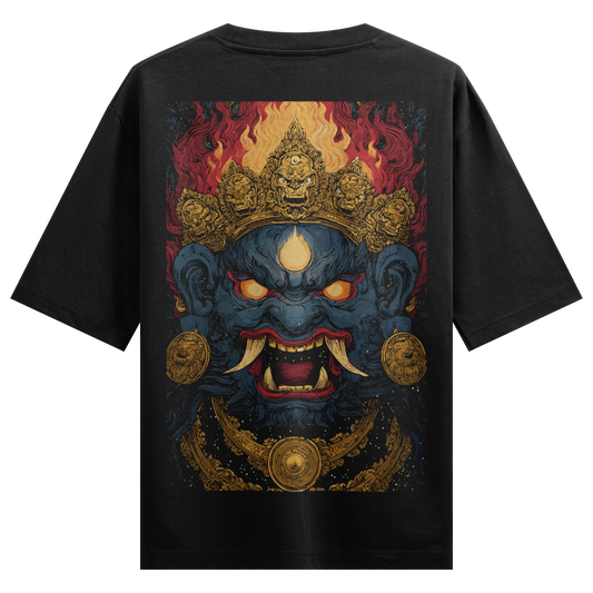 PRDGY Fiery Gaze Oversized T-Shirt