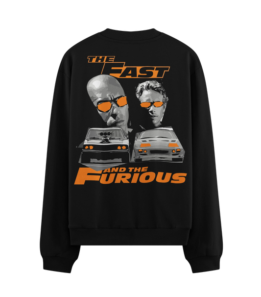 PRDGY Furious Brothers Oversized Sweatshirt