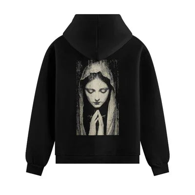 PRDGY God Bless Daughter Oversized Hoodie