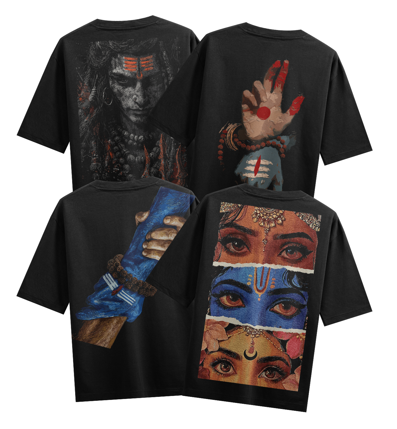 Goddess Guardians Bundle T-Shirt by PRDGY — mystical iconography of divine feminine power, spiritual design