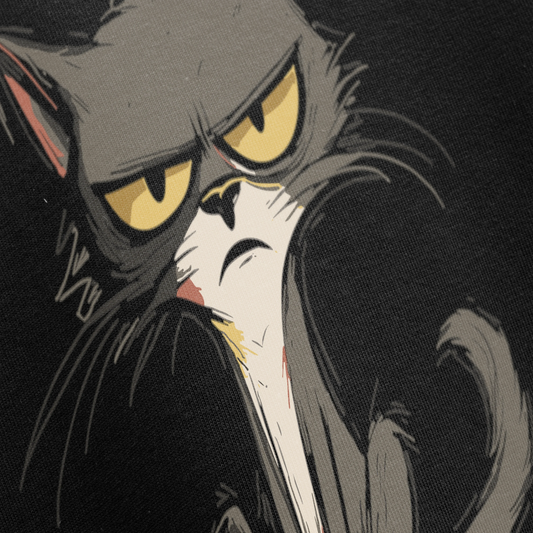 PRDGY Grumpy Cat Oversized T-shirt.