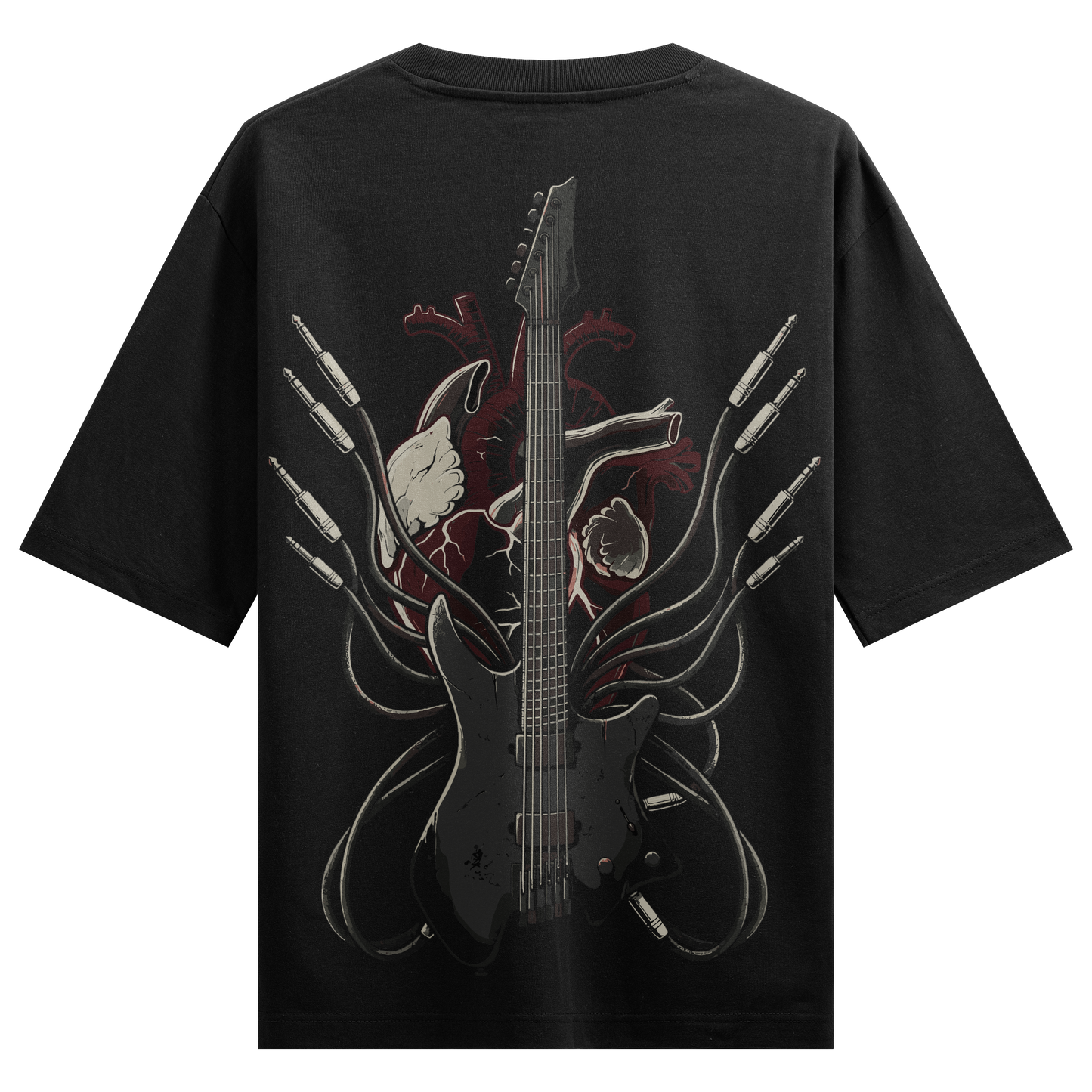 PRDGY Heart Strings Oversized T-Shirt
