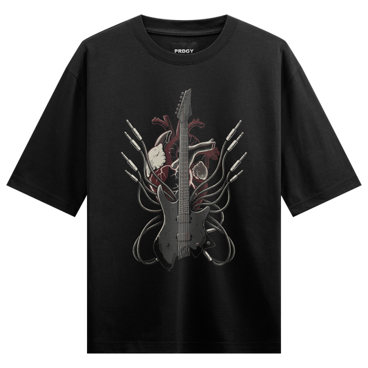 PRDGY Heart Strings Oversized T-Shirt