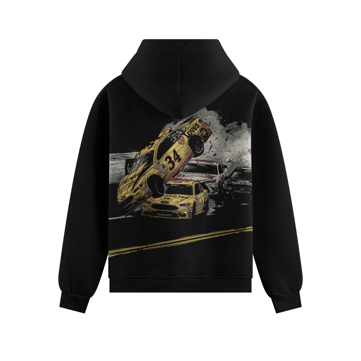 PRDGY Heat At The Moment Oversized Hoodie