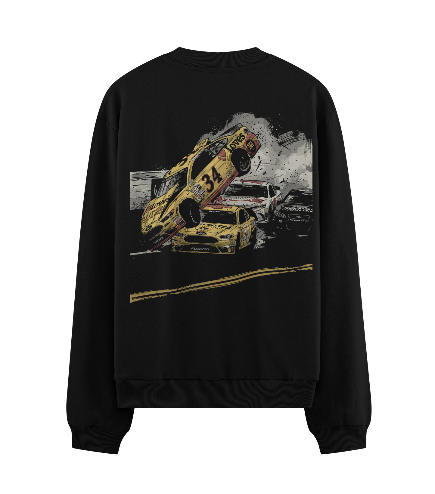 PRDGY Heat At The Moment Oversized Sweatshirt