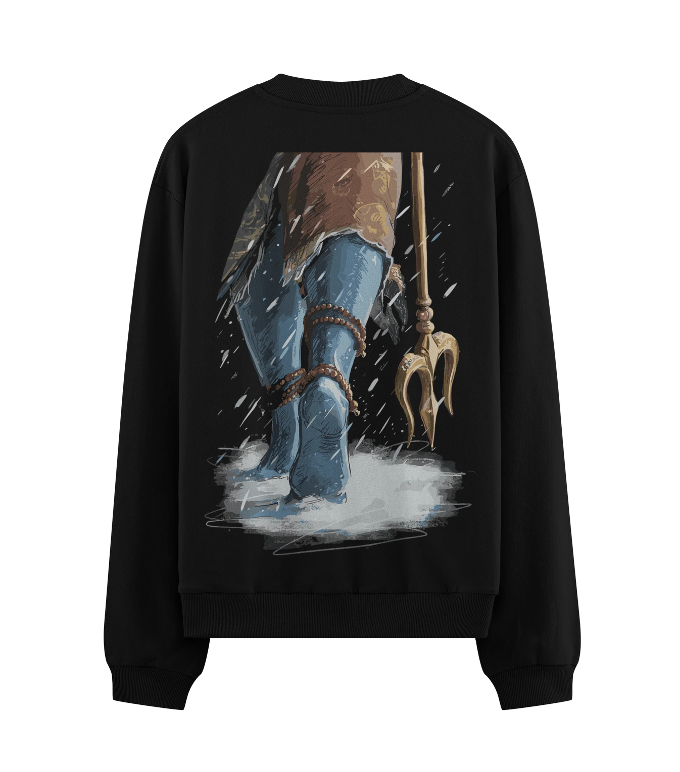 Shiva artwork on PRDGY sweatshirt