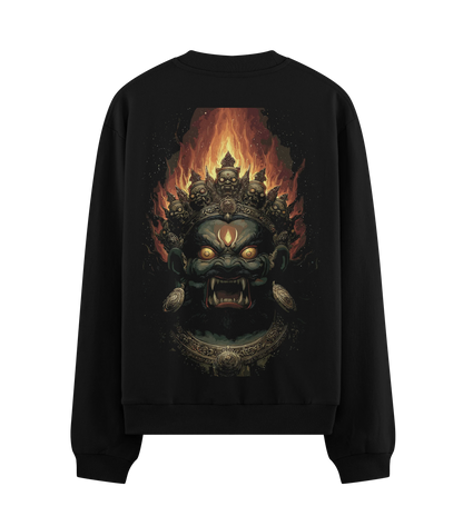 PRDGY Kala Bhairava Oversized Sweatshirt