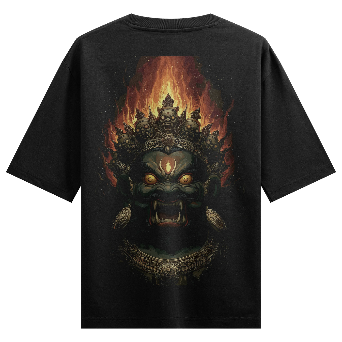 Kali artwork on PRDGY oversized t-shirt