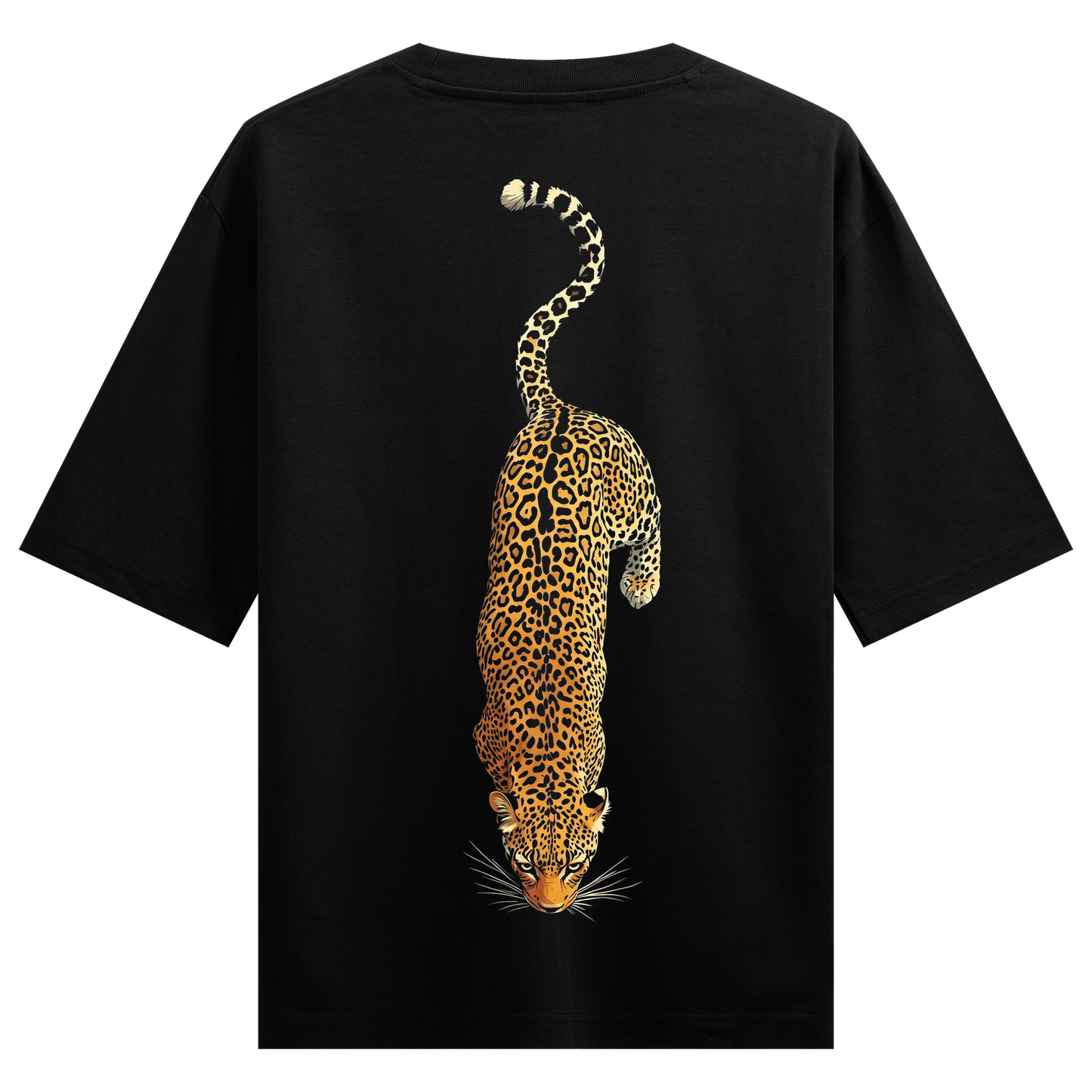 PRDGY Leopard Descent Oversized T-shirt