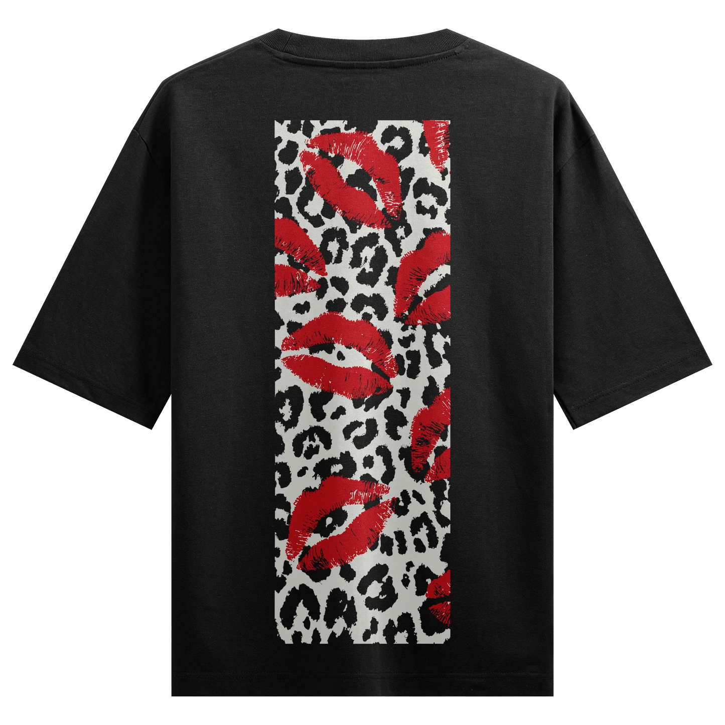 PRDGY Leopard Kiss Oversized T-shirt