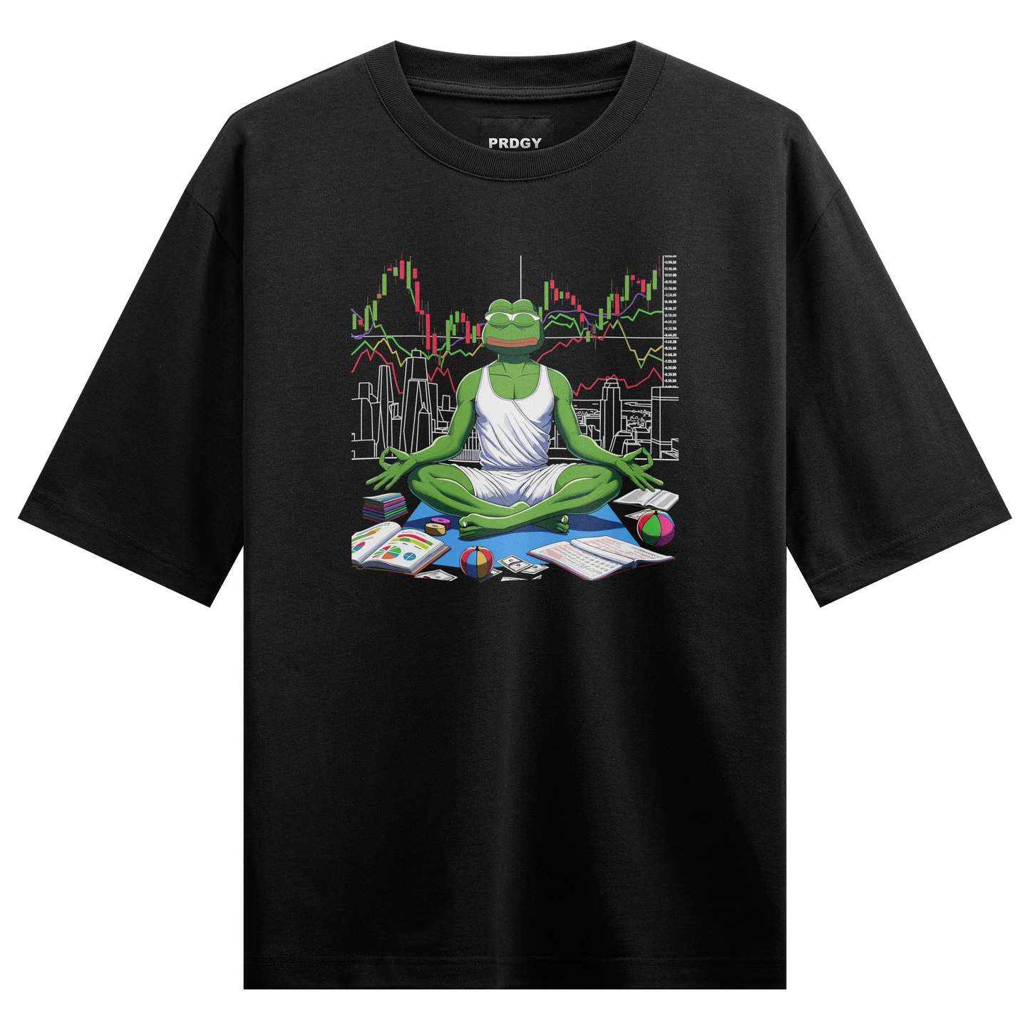 PRDGY Loooong Term investment Oversized T-Shirt