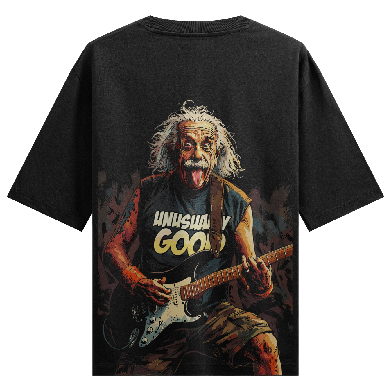 UNUSUALLY GOOD artwork on PRDGY oversized t-shirt