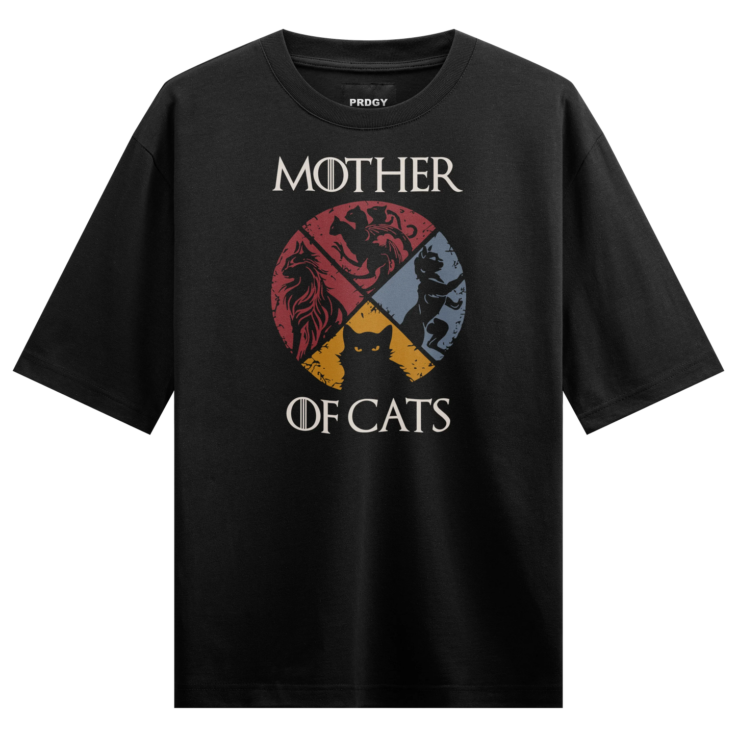 PRDGY Madhar Cat Oversized T-Shirt