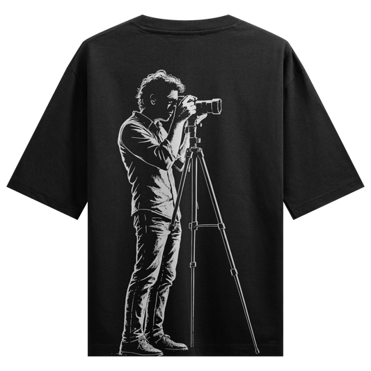 PRDGY Manual Mode Mein Zindagi Oversized T-shirt