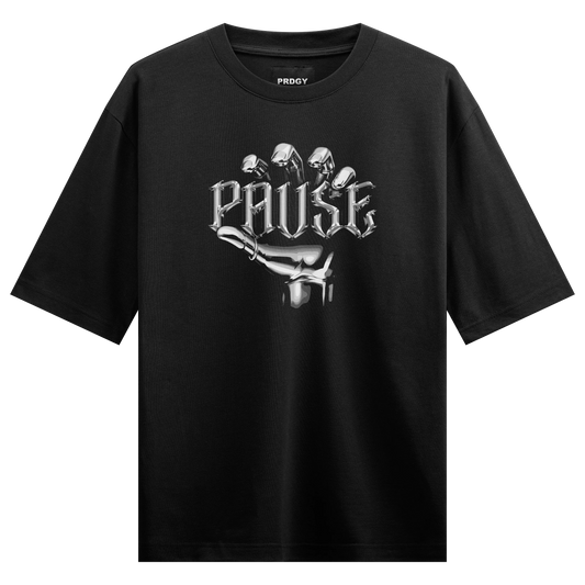 PRDGY Metal Pause Oversized T-Shirt