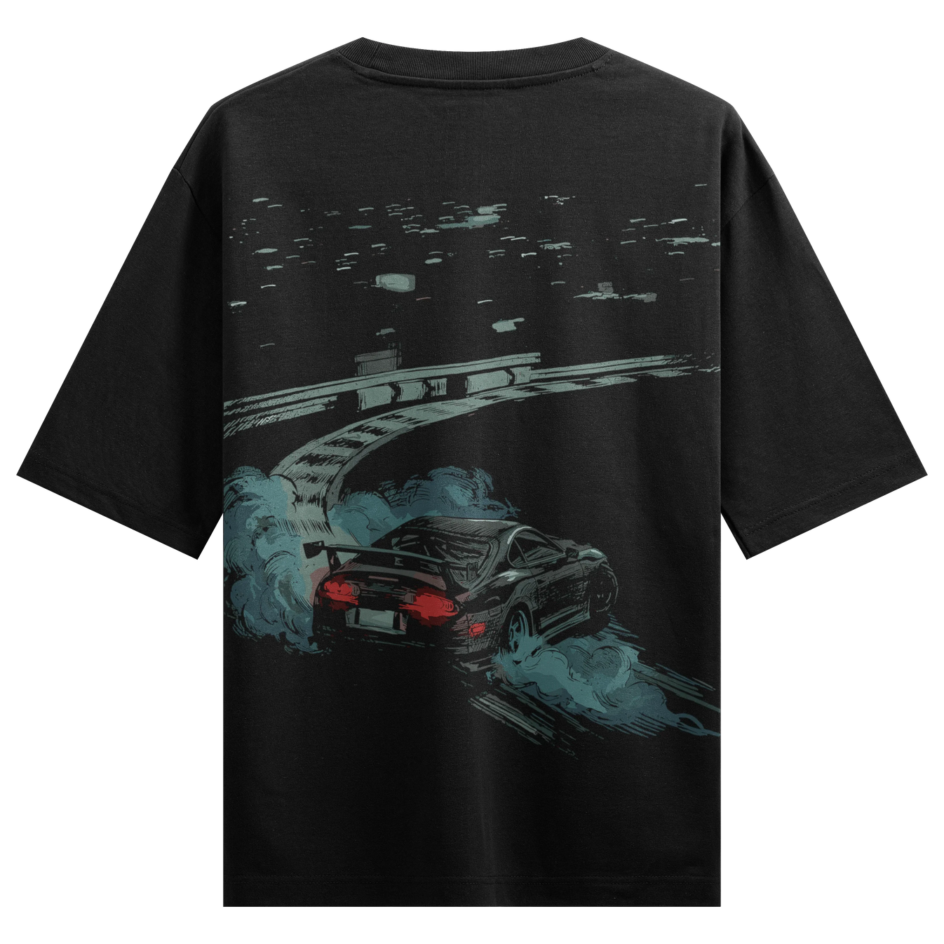 JDM Car artwork on PRDGY oversized t-shirt