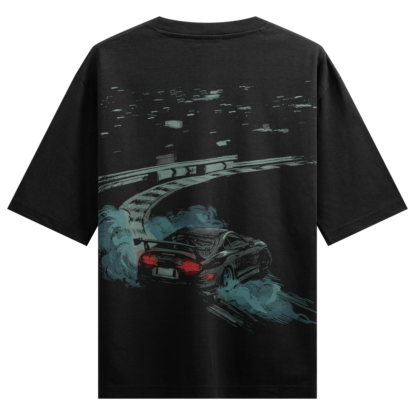 PRDGY Midnight Missile Oversized T-Shirt