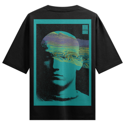 PRDGY Mind Glitch Oversized T-Shirt